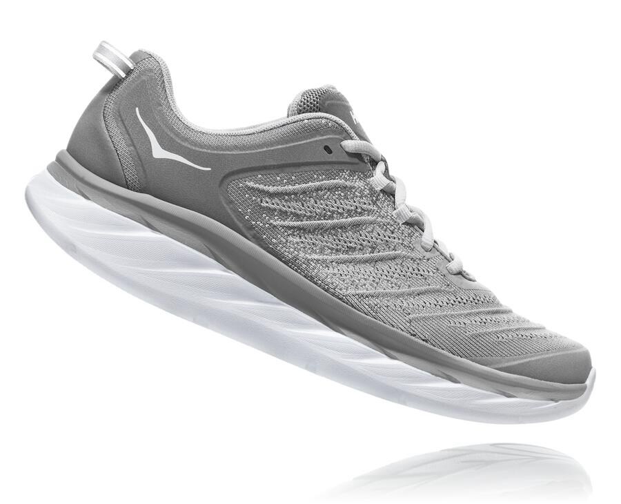 Hoka Australia One One Akasa - Mens Running Shoes Grey - XPKWE-2794